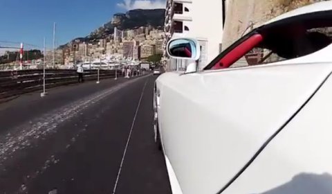 Video Koenigsegg CCX Cruising Through Monte Carlo