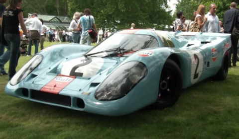 Video Porsche 917 at Villa d'Este 2012