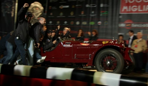 Winners of the Mille Miglia 2012