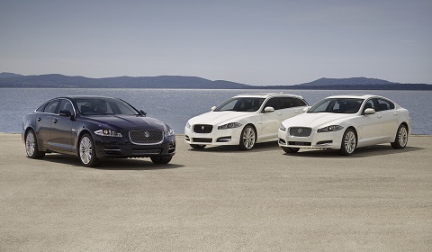  2013 Jaguar XF, XF Sportbrake and XJ