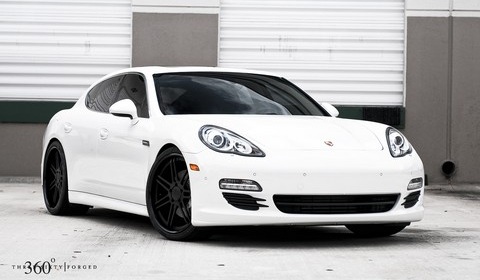 Porsche Panamera S on 360 Forged Split7 Wheels