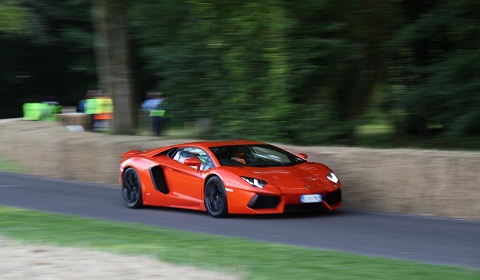 Lamborghini Aventador at Goodwood Festival of Speed 2012