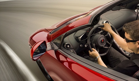 McLaren MP4-12C Spider Teaser