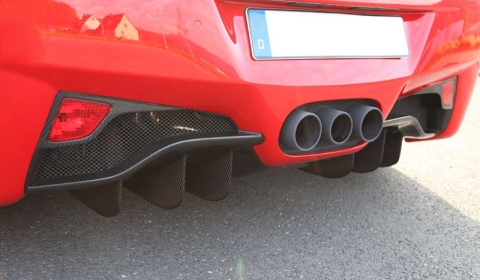 Official Capristo Exhaust and Carbon Fiber Parts for Ferrari 458 Italia