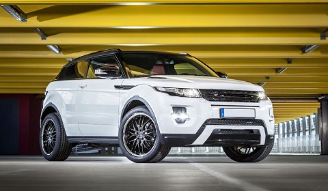 Range Rover Evoque on Barracuda Wheels