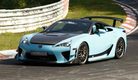 Spyshots Lexus LFA Final Edition Spotted at the Nurburgring