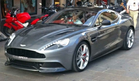 Spyshots New 2013 Aston Martin Vanquish