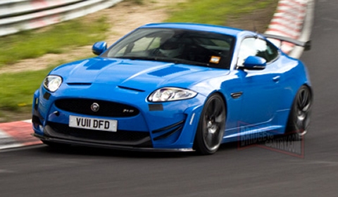 Spyshots Track-Biased Jaguar XKR-S Nurburgring Edition