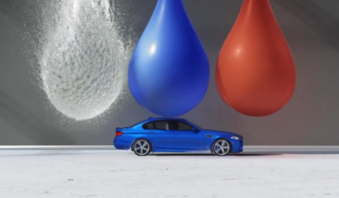 Video BMW F10M M5 Bullet High Performance Art Movie