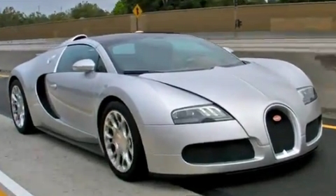 Video Bugatti Veyron Grand Sport on GoldRush Rally 2012