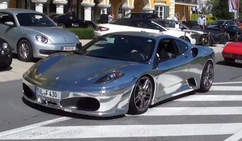 Video Chrome Ferrari F430 in Austria