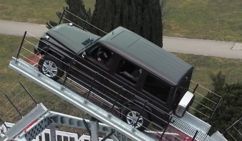 Video IRON-Schockl at Mercedes-Benz G-Class Driving Experience