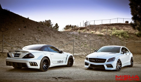 Video Misha Designs Mercedes SL Widebody and CLS