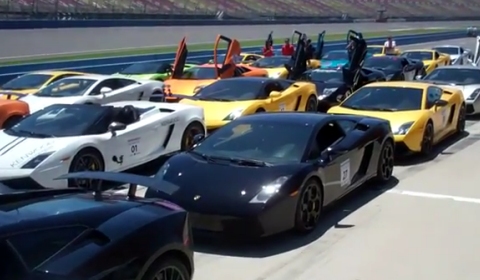 Video Ultimate Lamborghini Experience 2012