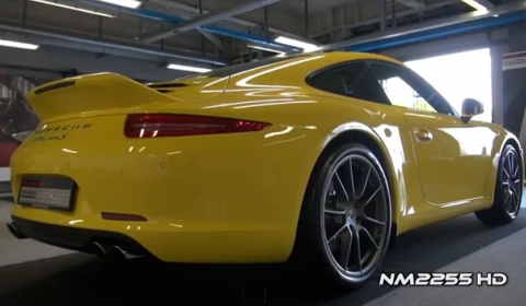 Video Yellow Porsche 911 991 Carrera S 430hp by Porsche Exclusive