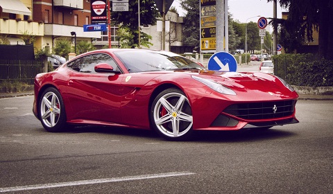 Ferrari F12 Berlinetta in Maranello