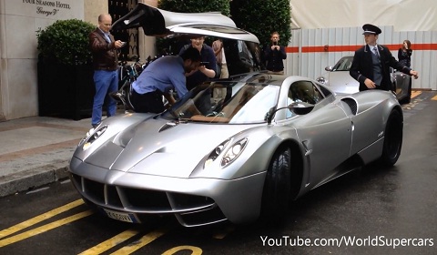 Pagani Huayra Spotted in Paris