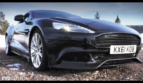 Video Aston Martin AM310 Vanquish Winter Testing