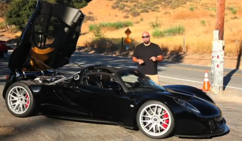 Video Matt Farah Drives Hennessey Venom GT Spyder