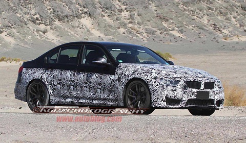 New BMW M3 Shows It's Face