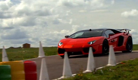 Oakley Design Lamborghini Aventador LP760-2 on Track