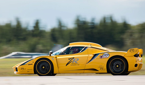 Zahir Rana took on a CF-18 Fighter Jet during the last Race the Base event