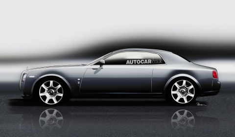 Rolls-Royce Ghoul Rendering Blurs All Lines Between High End Luxury and Performance - autoevolution