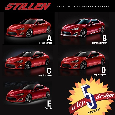 Stillen FR-S Body Kit Design Contest