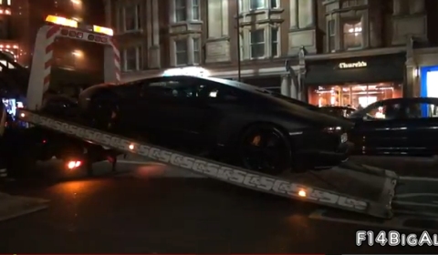 Video Police Impounds Lamborghini Aventador LP700-4