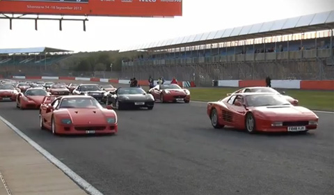 Ferrari Parade World Record