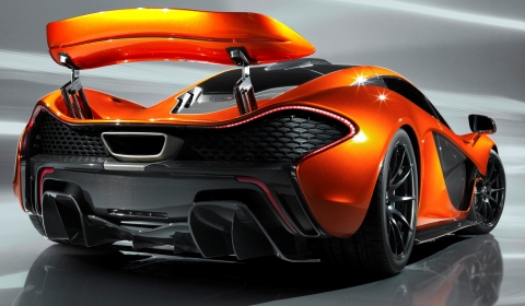 McLaren P1 Design Study Rear Wing
