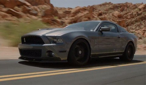 1000hp Shelby Mustang Thunders Through Desert