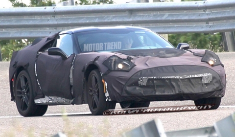 Spyshots 2014 Chevrolet Corvette C7 at GM Proving Grounds