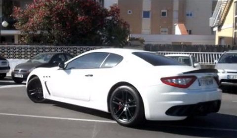 Video Lionel Messi Drives Maserati GranTurismo MC Stradale