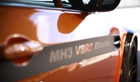Video Manhart Racing MH3 V8 RS Biturbo Clubsport