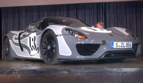 Video Porsche 918 Spyder Development Prototype at Gran Turismo Nurburgring 2012