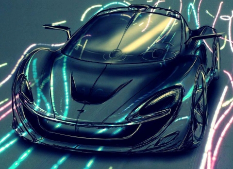 Render McLaren P12