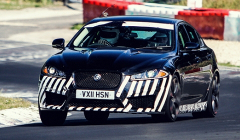 Spyshots Jaguar XFR-S