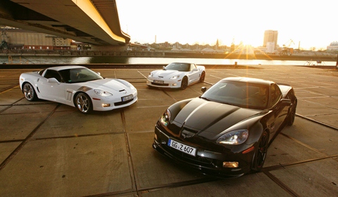 Corvette Grand-Sport, Z06 and ZR1 test