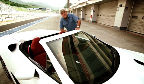 Jay Leno Drives the Lexus LFA Spyder