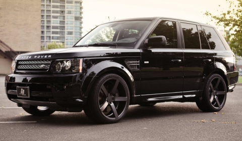 SR Auto Group Range Rover on 22 Inch Vossen Wheels