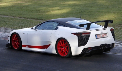 Spyshots Lexus LFA Special Edition AD-X at Nurburgring 01