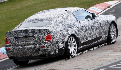 Spyshots Rolls-Royce Ghost Fastback at Nurburgring 01