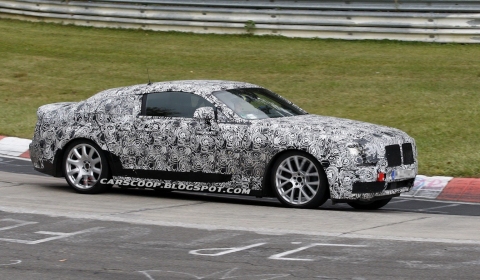 Spyshots Rolls-Royce Ghost Fastback at Nurburgring