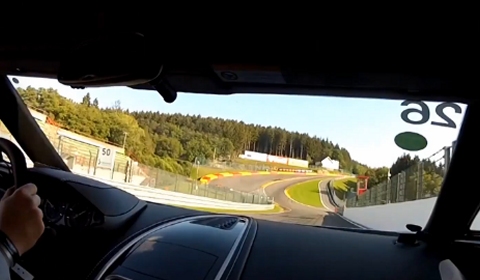 Video Aston Martin One-77 Ride at Spa-Francorchamps F1 Circuit