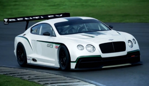 Video Bentley Continental GT3 Concept in Action