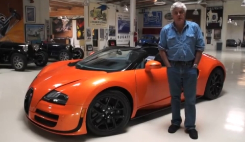 Video Bugatti Veyron 16.4 Grand Sport Vitesse in Jay Leno's Garage