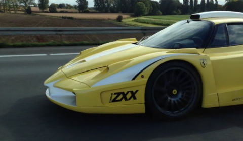 Video Loud Edo Competition Enzo ZXX on German Autobahn