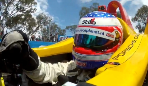 Video Porsche RS Spyder Laps Bathurst Race Track