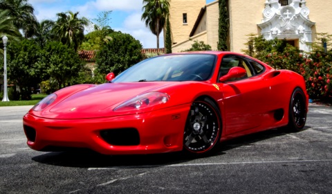 Ferrari 360 Modena with 19 inch S5 Strasse Forged Wheels